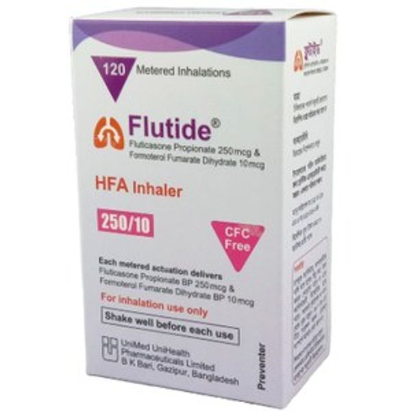 Flutide Metered-Dose Inhaler (MDI)