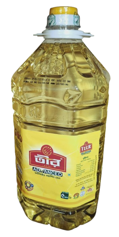 Teer Soyabin OIl 5 Litre - তীর সয়াবিন তেল ৫ লিটার