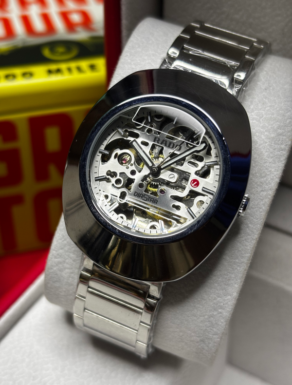 Rado Diaster Chain Silver White Dial