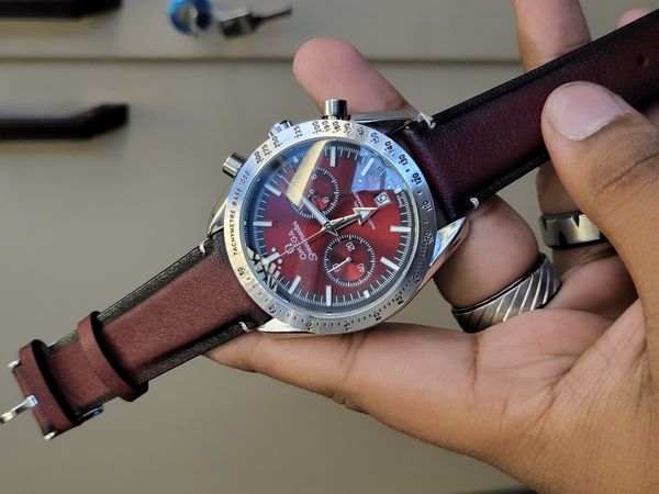 OMEGA SPEEDMASTER 57 RED BELT