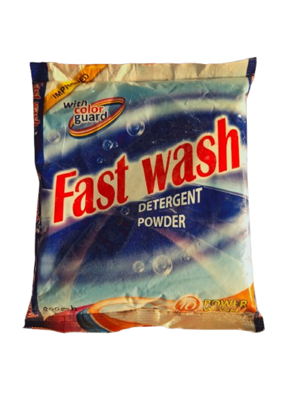 Fast Wash Detergent Powder 500 gram - ফাস্ট ওয়াশ ডিটারজেন্ট পাউডার ৫০০ গ্রাম
