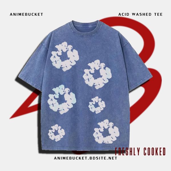 DENIM TEARS || BLUE ACID WASHED