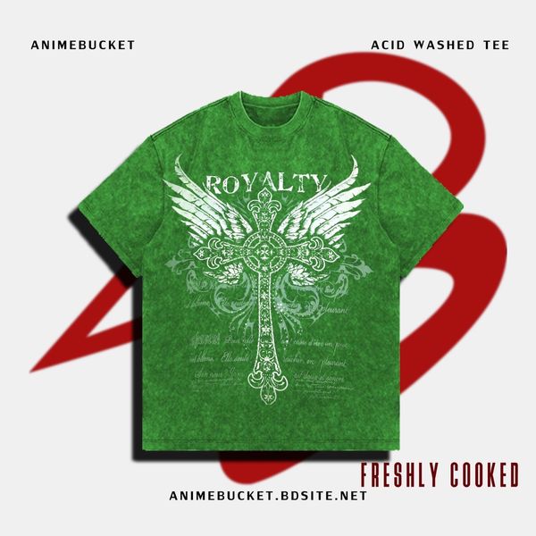 ROYALTY || GREEN ACID WASHED