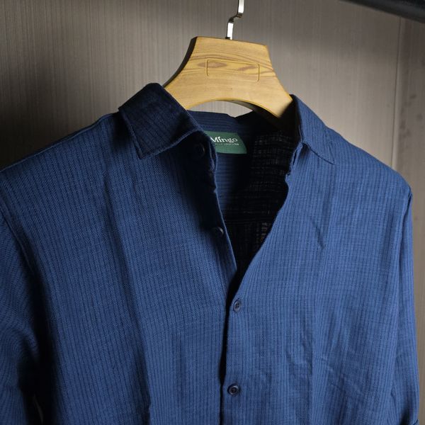 Regal Blue - Full Sleeve Old Money Shirt - Image 3