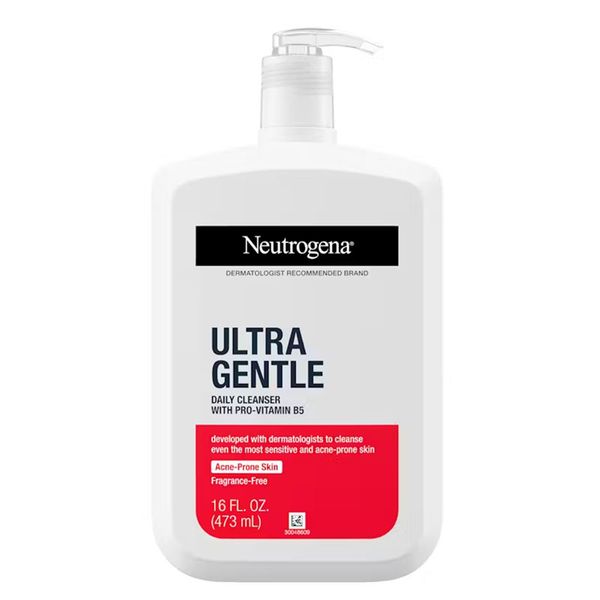 Neutrogena Ultra Gentle Daily Cleanser with Pro-Vitamin B5 for Acne Prone Skin – 473ml