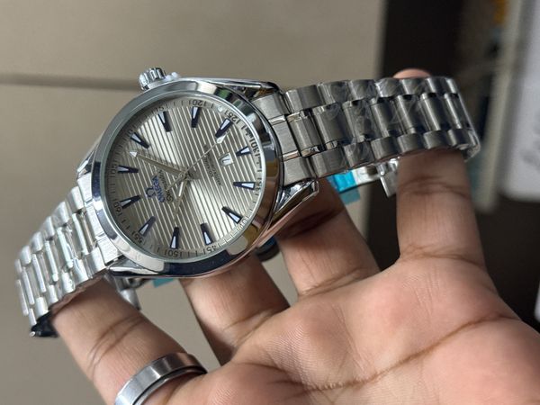 OMEGA AQUA TERRA GREY DIAL