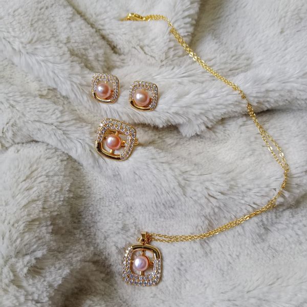 S925 Silver Chain Pendent Set