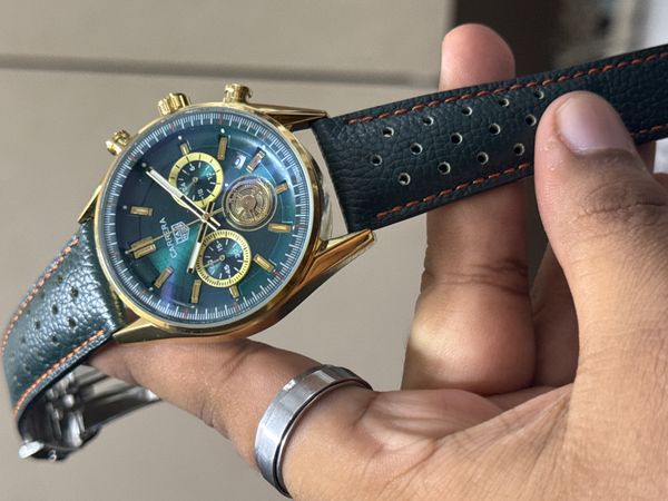 TAG BELT 3 CHRONO GREEN NEW