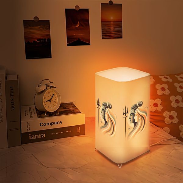 Shiv & Parvati Theme Table Lamp