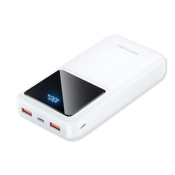 Vention 22.5W 20000mAh Power Bank -WHITE