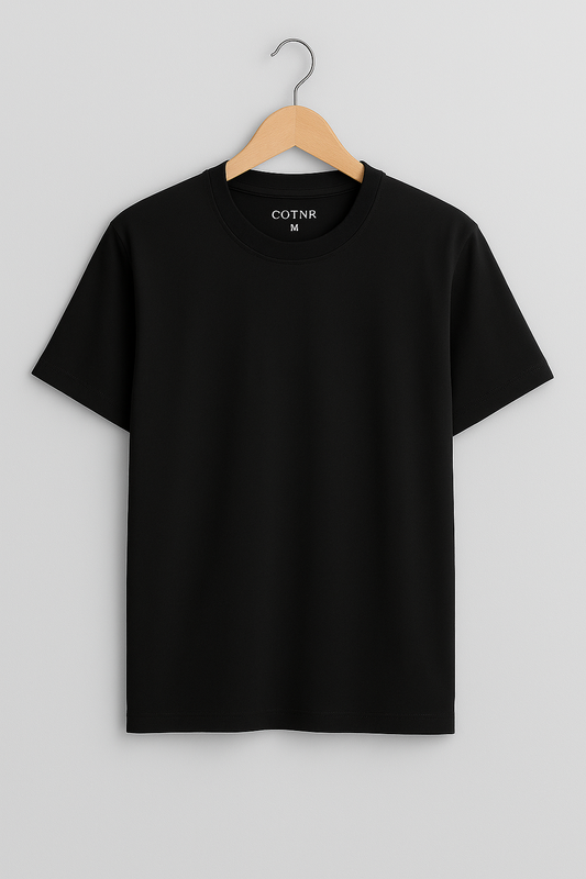 full black premium t-shirt