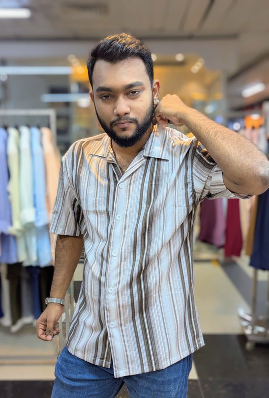 Qban collar Shirt