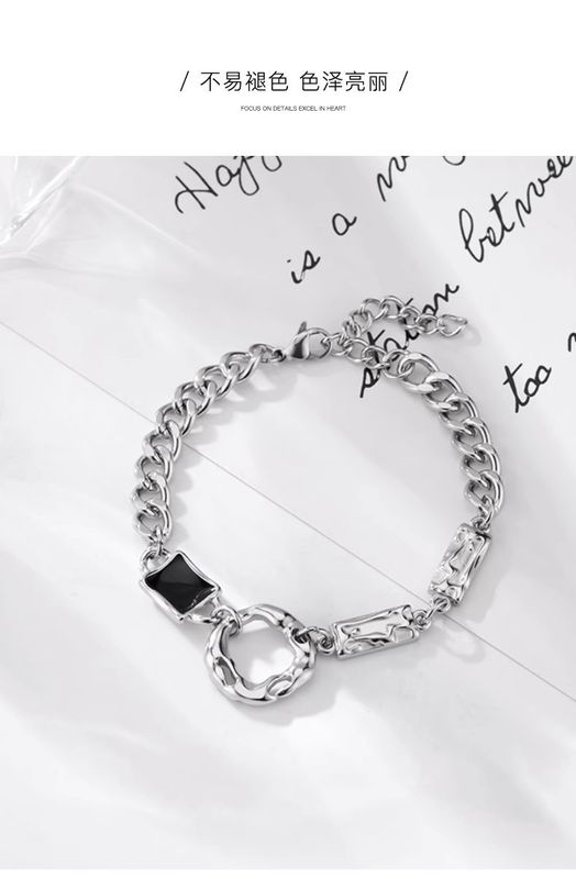 Unisex Ring zircon bracelet - Image 9