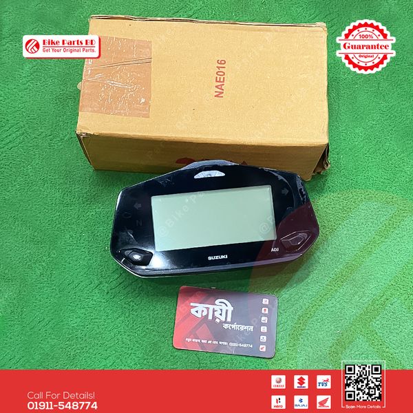 Speedometer Assy for Gixxer Fi (Non ABS-New Model) bike.