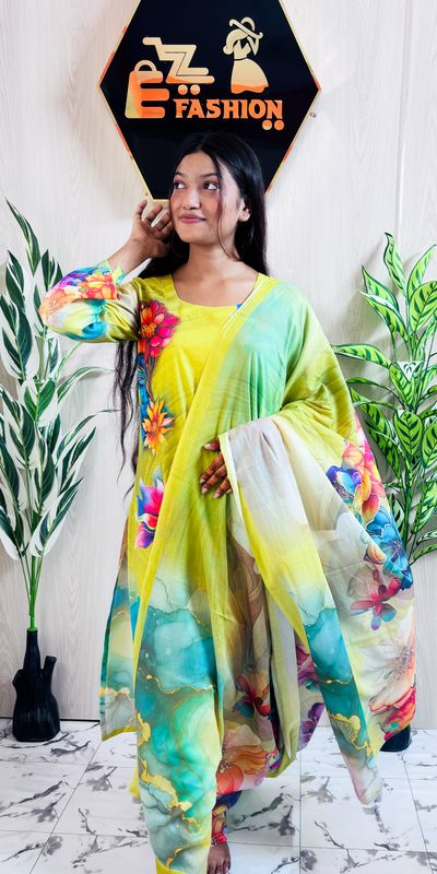 FLOWER PRINT PARTY DRESS