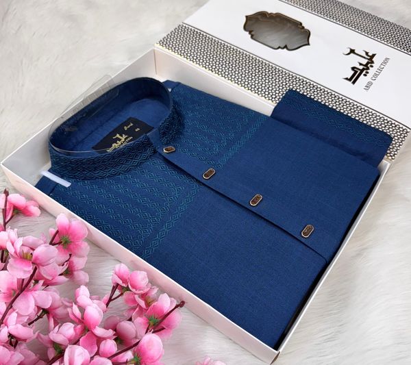 PREMIUM EMBROIDERY PANJABI || đŠĩâ¨