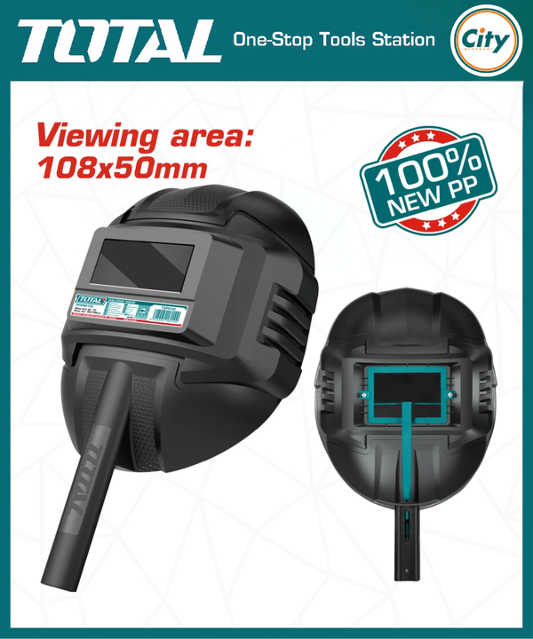 ওয়েল্ডিং মাস্ক উইথ প্রটেকশন গ্লাস Total Tools TSP9102