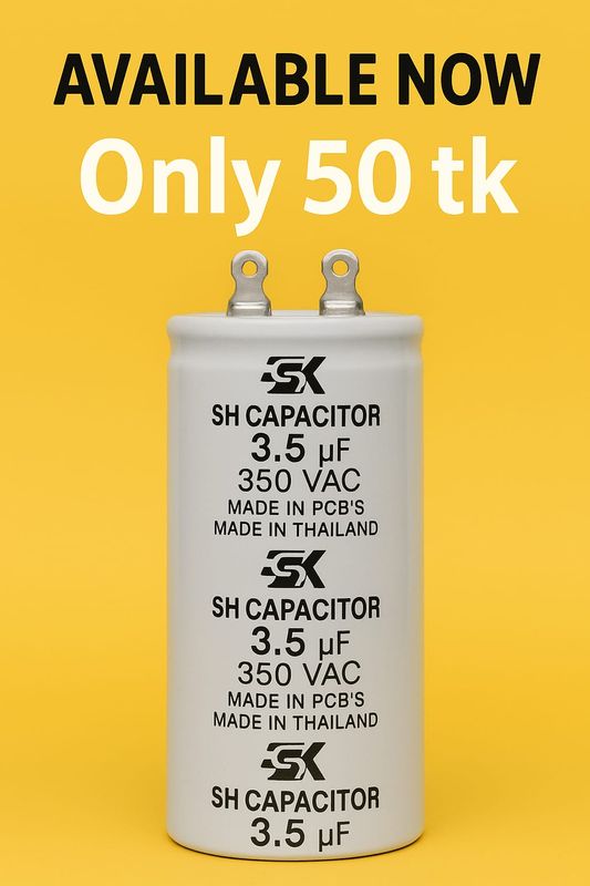 Capacitor 3.5uf Made in Thiland
