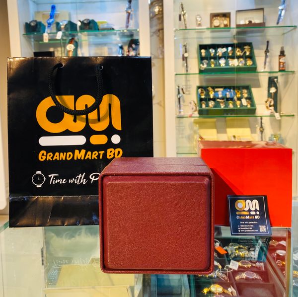 BROWN LEATHER WATCH BOX