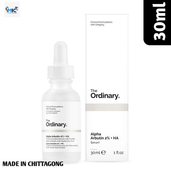 The Ordinary Alpha Arbutin 2% +HA Serum