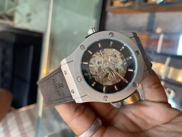 hublot auto black velbet aa