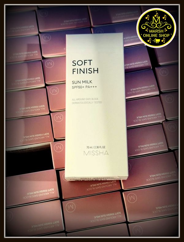 👉🔰Missha Soft Finish Sun Milk SPF50+ Pa+++ (70 ml) - Image 2