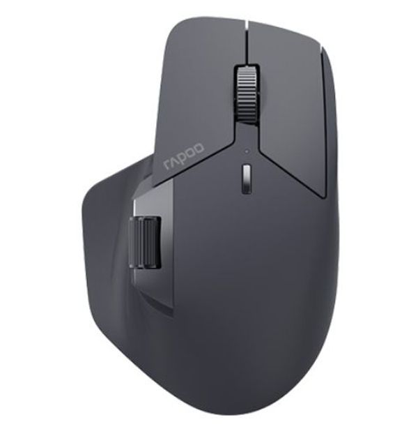 Rapoo MT760 Rechargeable Tri-Mode Wireless Mouse – Black Color
