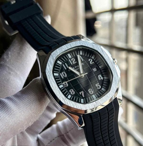 Patek None Chronograph Black Silver