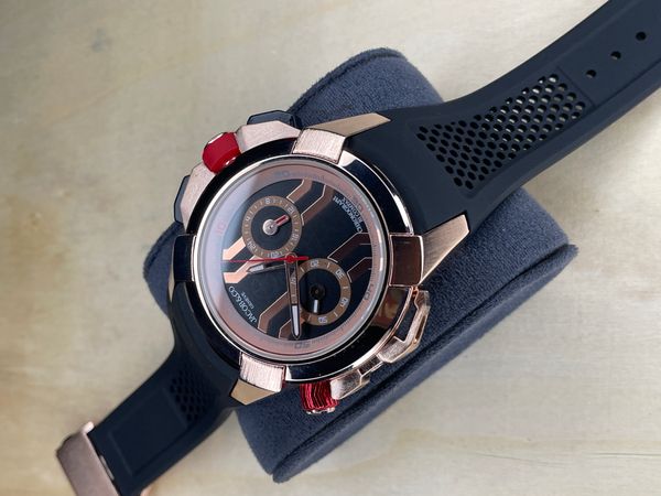 Jacob & Co Messi Edition Rose Gold Black Dial