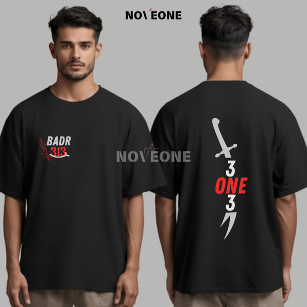 BADR 313 — Unique Edition Premium Drop Shoulder T-Shirt by NoveOne