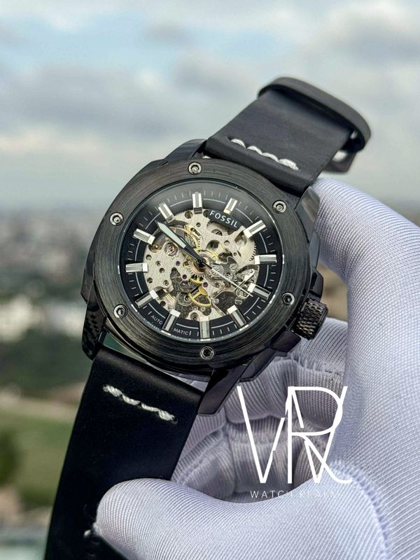 FOSSIL AUTO NEW FULL BLACK