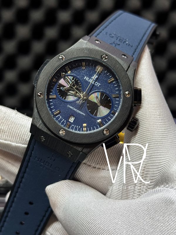 HUBLOT CLASSIC FUSION BLUE BELT