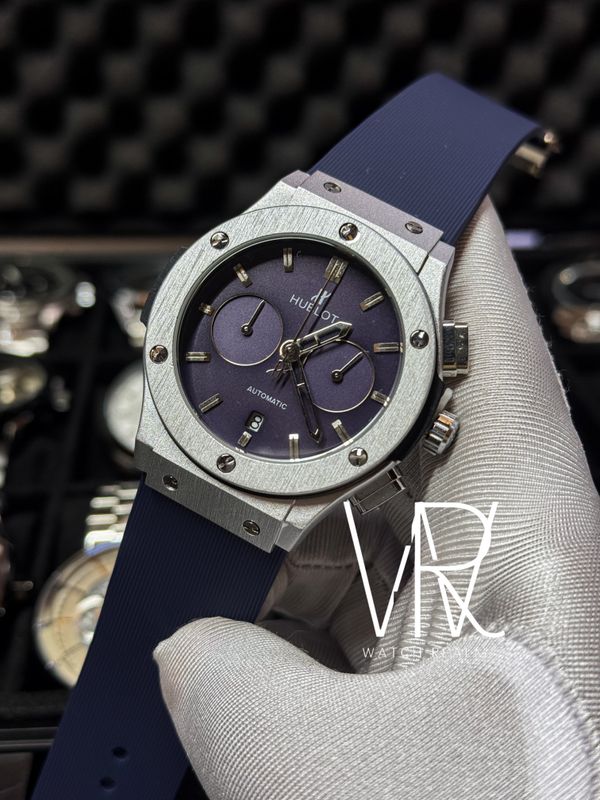 HUBLOT CLASSIC FUSION BLUE SILICON