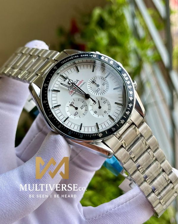 Omega Speedmaster Professional Silver-White (AA)