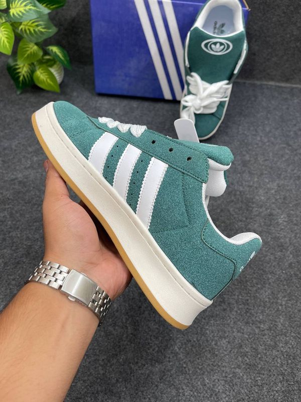 Adidas Premium Green Sneakers.Man Shoes.