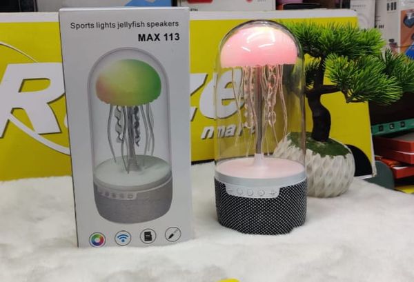 Creative Bluetooth Jellyfish Speaker with Colorful Octopus Lights