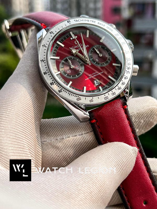OMEGA SPEEDMASTER 57 RED BELT