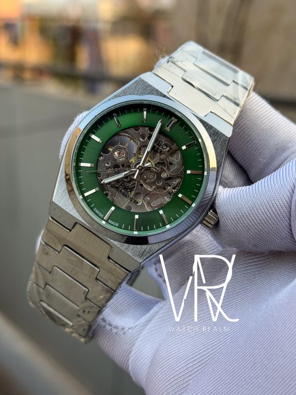 TISSOT AUTO CHAIN GREEN DIAL