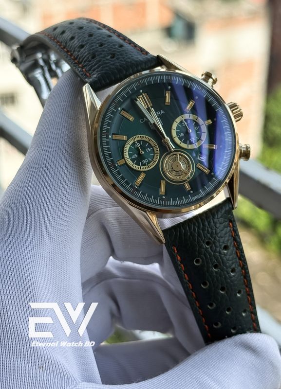 TAG BELT 3 CHORNO NEW GREEN DIAL GREEN BELT