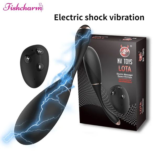 Electric Shock Vibrators Remote G-Spot Clitoris Stimulator Vagina Massager Exercise Vibrating Egg Adults Sex Toys for Women 18+