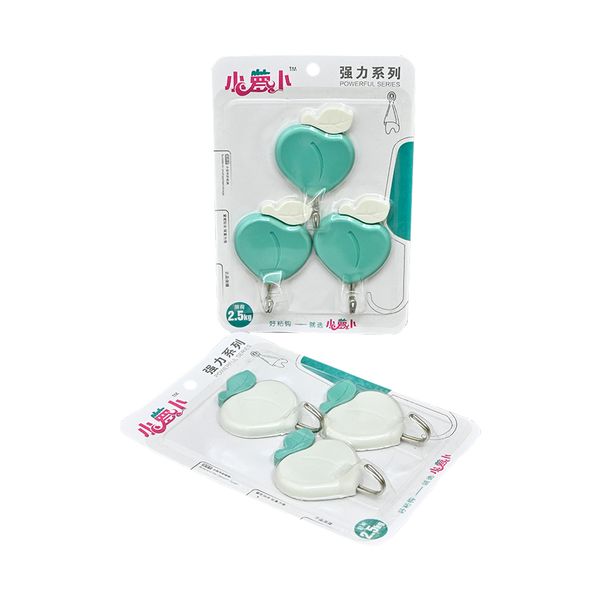 Self-Adhesive Wall Hooks_3pcs WH-2463