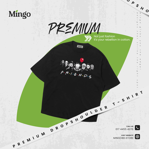 Friends - Dropshoulder Tshirt
