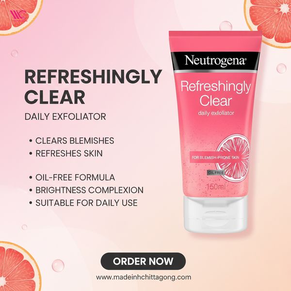 Neutrogena Refreshingly Clear Daily Exfoliator – 150ml