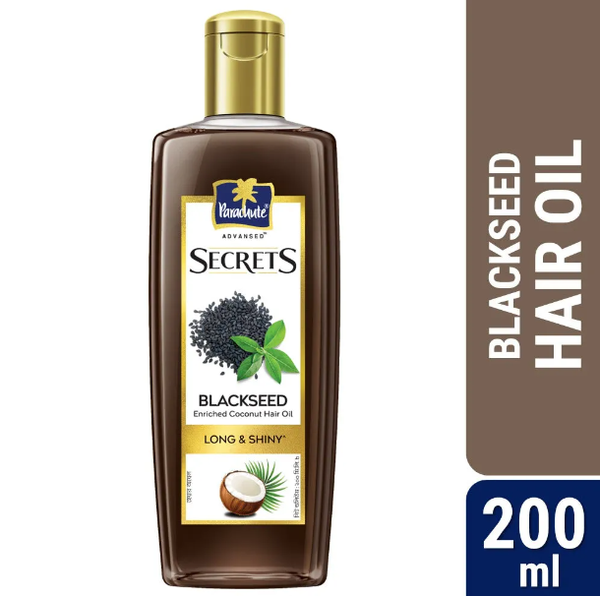 Parachute Advansed Secrets Blackseed Hair Oil 200ml (MRP: 240tk)