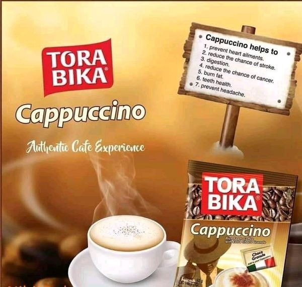 Tora Bika Cappuccino added sugar