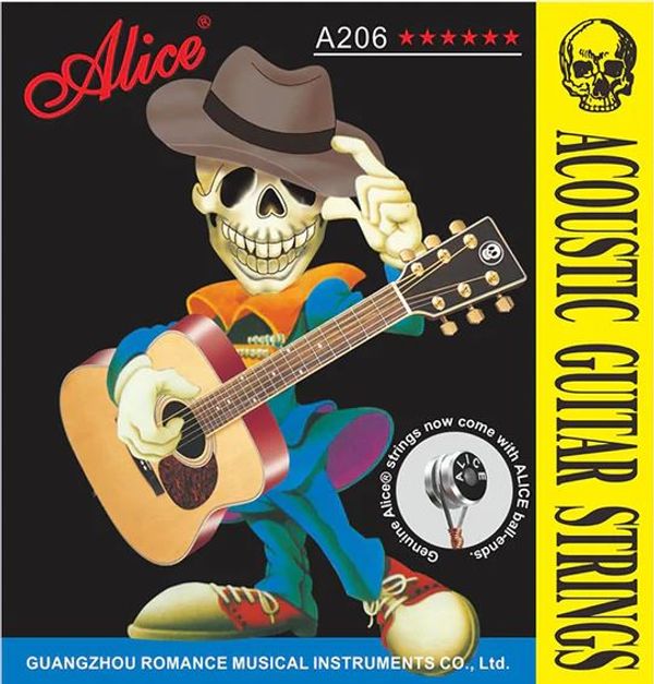 👉🔰Alice Acoustic Guitar String Set A206 - Image 1