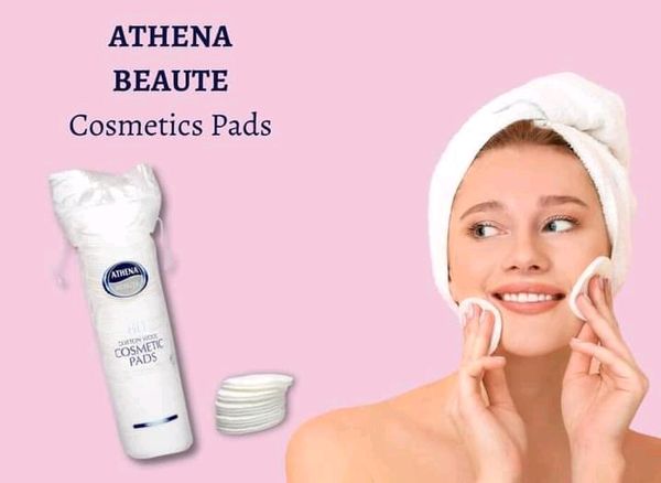 Athena Beauty 100% Cotton WoolCosmetic Pads..
