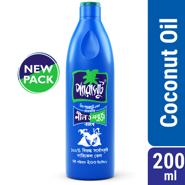 Parachute Coconut Oil 200ml (MRP: 200tk)