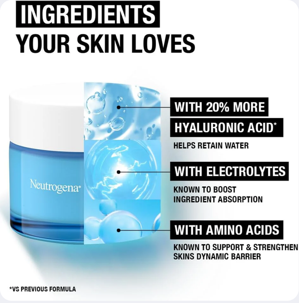 Neutrogena Hydro Boost Water Gel Moisturiser - Image 2