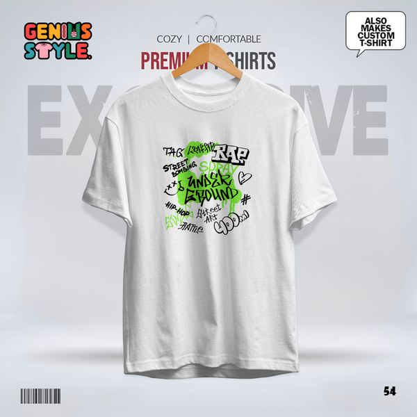 Street Bombing Premium Drop Shoulder T-shirt - 54